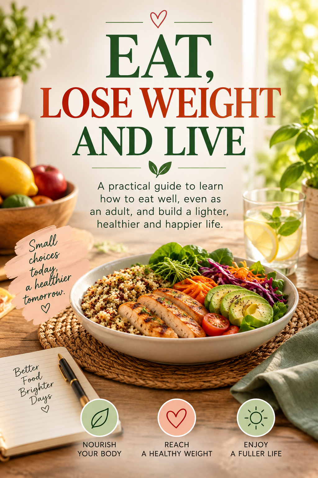 EAT, LOSE WEIGHT AND LIVE